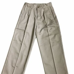 Nautica Uniform/Casual KHAKI Pleated Front Pants 8
